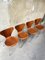 Teak Dining Chairs 3107 by Arne Jacobsen for Fritz Hansen, 1960s, Set of 4 2