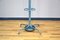 Vintage Iron and Plastic Floor Coat Rack, Italy, 1960s, Image 3