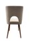 Beige Wool Shell Dining Chair by Lesniewski for Słupsk Furniture Fabryki, 1962 3
