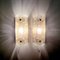 Scandinavian Glass & Brass Wall Lights or Sconces by Carl Fagerlund for Orrefors & Lyfa, 1960s, Set of 2, Image 4