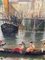 Venecia - Pintura italiana de paisaje al óleo sobre lienzo, Imagen 8