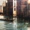 Giancarlo Gorini, Venecia, Escuela de italiano, óleo sobre lienzo, enmarcado, Imagen 5