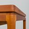 Rectangular Teak Table with 2 Hidden Extension Leaves by Henning Kjaernulf, Denmark, 1960s, Image 14