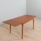 Rectangular Teak Table with 2 Hidden Extension Leaves by Henning Kjaernulf, Denmark, 1960s 6