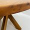 5-Legged Round Dining Table T21d by Pierre Chapo, 1980s, Image 10
