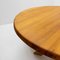 5-Legged Round Dining Table T21d by Pierre Chapo, 1980s, Image 4