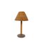 Vintage Rattan Table Lamp, Italy, 1970s, Image 1