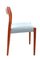 Danish Chairs by Nils Otto Möller, 1960s, Set of 4, Image 6