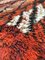 Tappeto Rya rettangolare in lana multicolore di Marianne Richter, Svezia, anni '60, Immagine 5