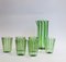 Murano Cocktail Glasses with Pitcher by Angelo Ballarin for Ribes Studio, Set of 7, Image 1