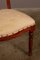 Cherry Wood Table and Padded Chairs, 1980s, Set of 5, Image 7