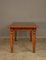 Cherry Wood Table and Padded Chairs, 1980s, Set of 5 10