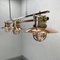 Industrial Copper and Brass Dining Light, Image 2