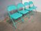 Folding Garden Chairs, 1980s, Set of 4, Image 2