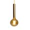 Mid-Century Modern Danish Pendants Lights with Gold Brass Finish, Set of 7 9