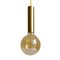 Mid-Century Modern Danish Pendants Lights with Gold Brass Finish, Set of 7 7