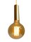 Mid-Century Modern Danish Pendants Lights with Gold Brass Finish, Set of 7 3