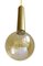 Mid-Century Modern Danish Pendants Lights with Gold Brass Finish, Set of 7 5