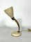 Mid-Century Lacquered Brass Orientable Table Lamp Attributed to Arredoluce, 1950s 6