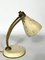 Mid-Century Lacquered Brass Orientable Table Lamp Attributed to Arredoluce, 1950s 5