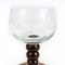 Bicchieri vintage con gambe marroni, set di 5, Immagine 4