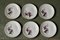 Piatti bohémien in ceramica di Gien, Francia, anni '50, set di 6, Immagine 1