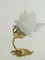 Small French Wall Lamp with Glass Shade, Image 6