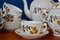 Porcelain Tea Service from CM Limoges, Set of 14 2