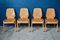Scandinavian Beech Chairs, Set of 10 3