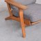 Mid-Century Danish Oak Armchair Ge290 by Hans J Wegner for Getama, Image 4