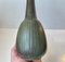 Olive Green Ceramic Collier Vase by Gunnar Nylund for Rörstrand, 1960s, Image 6