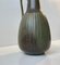 Olive Green Ceramic Collier Vase by Gunnar Nylund for Rörstrand, 1960s 5
