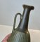 Olive Green Ceramic Collier Vase by Gunnar Nylund for Rörstrand, 1960s 9