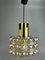 Mid-Century Bubble Glass Ceiling Lamp by Helena Tynell for Glashütte Limburg 6