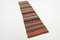 Striped Kilim Runner Rug in Wool 6