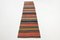 Tapis Kilim Runner Rayé en Laine 5