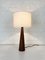 Vintage Scandinavian Table Lamp in Teak Wood, 1960, Image 6