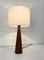 Vintage Scandinavian Table Lamp in Teak Wood, 1960 11