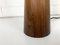 Vintage Scandinavian Table Lamp in Teak Wood, 1960, Image 8