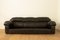 3-Seater Black Leatherette Sofa, 1970s 9