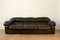 3-Seater Black Leatherette Sofa, 1970s 8