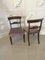 Antique Regency Quality Carved Mahogany Dining Chairs, Set of 4 2