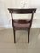 Antique Regency Quality Carved Mahogany Dining Chairs, Set of 4, Image 5