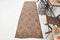 Tapis Kilim Runner en Laine Marron 1