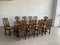 French Breton Dining Room Set, 1960, Set of 11 1