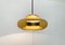 Lámpara colgante Ufo alemana era espacial Mid-Century de Doria, años 60, Imagen 16