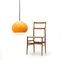 Up and Down Chandelier in Orange Methacrylate from Stilux Milano, 1960s, Image 11