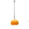 Up and Down Chandelier in Orange Methacrylate from Stilux Milano, 1960s 2
