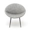 Round Velvet Chair, 1950s, Image 3