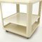 White ABS Trolley by Alberto Rosselli for Kartell, 1960s 5